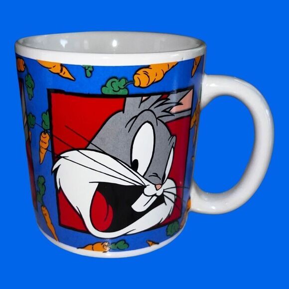 Vintage 1993 Warner Brothers Sakura Bugs Bunny Coffee Mug - Picture 5 of 6